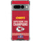 NFL Chiefs Super Bowl LVIII Champions Google Pixel 7 Pro Clear Case